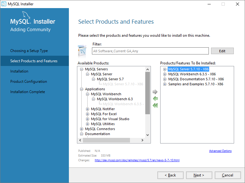 mysql download windows 7 64 bit